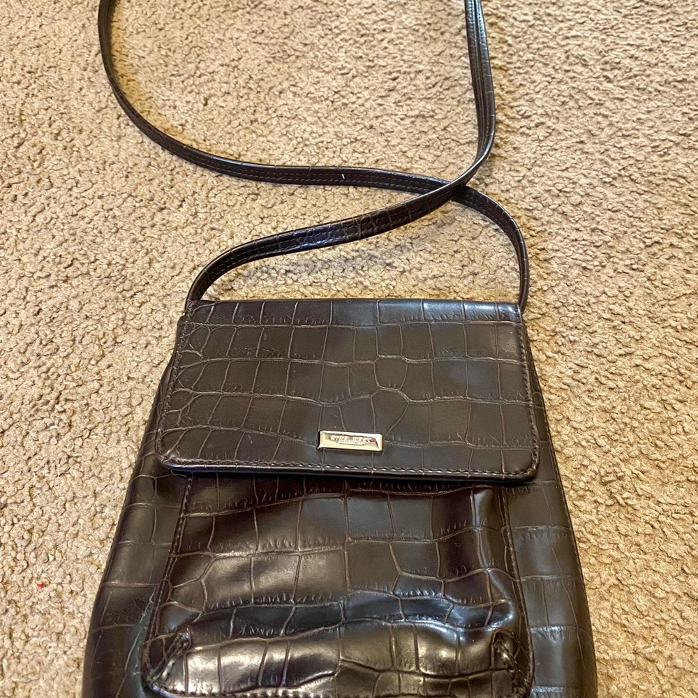 Vintage Y2K Nine West Croco Pockets Mini